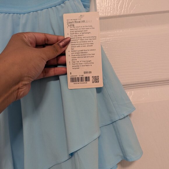 Lululemon Court Rival Skirt Long - Picture 4 of 5